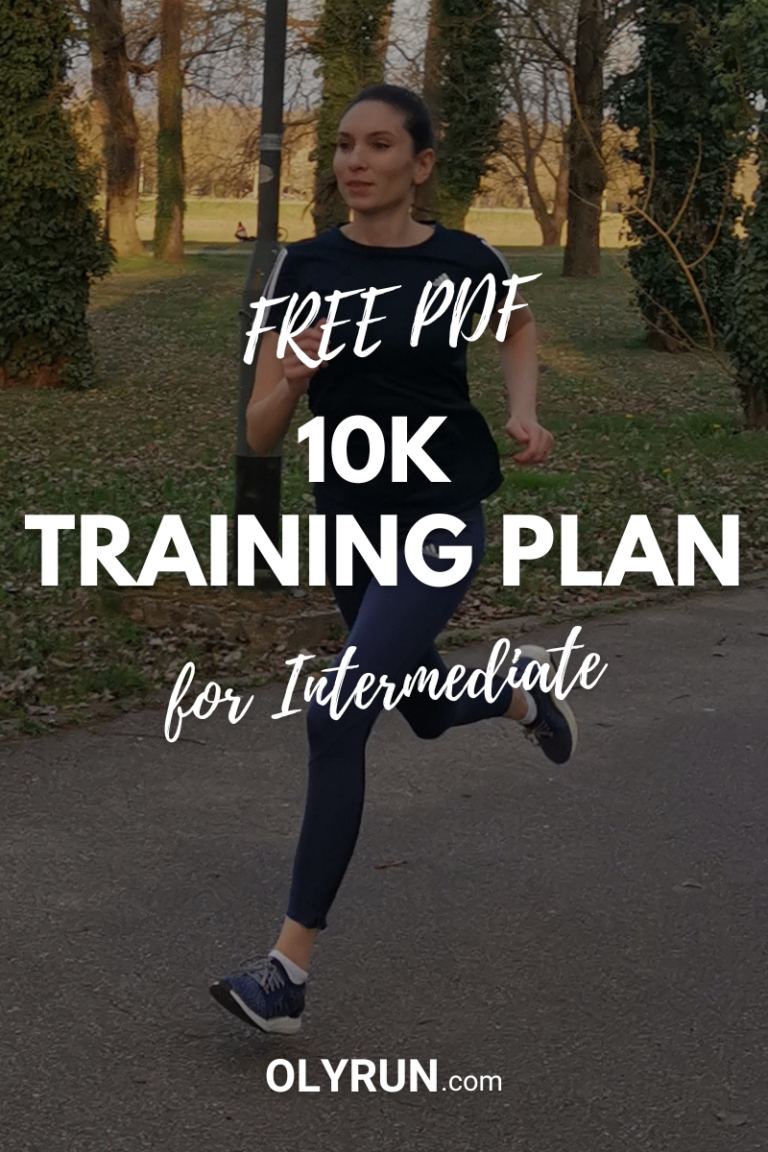 Plan treninga za 10 km – srednji [FREE PDF]