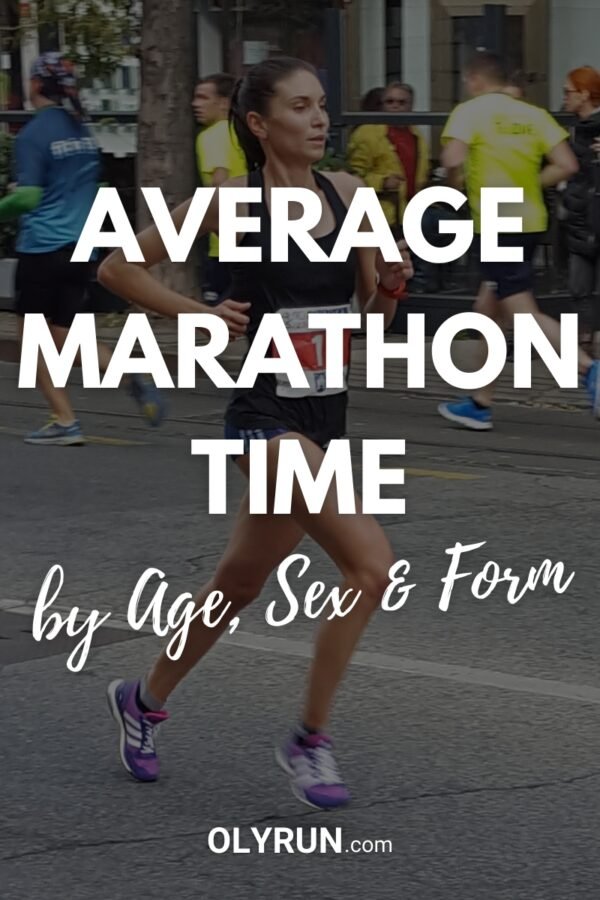 Average Marathon Time By Age, Sex, And Ability Level OLYRUN