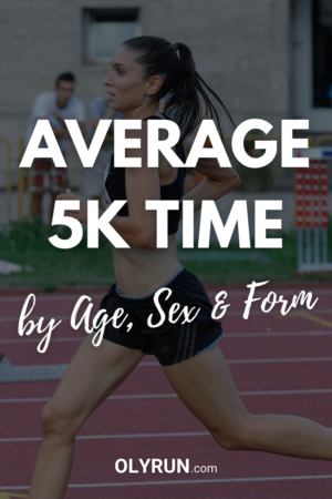 Average 5K Time By Age, Sex, And Ability Level OLYRUN
