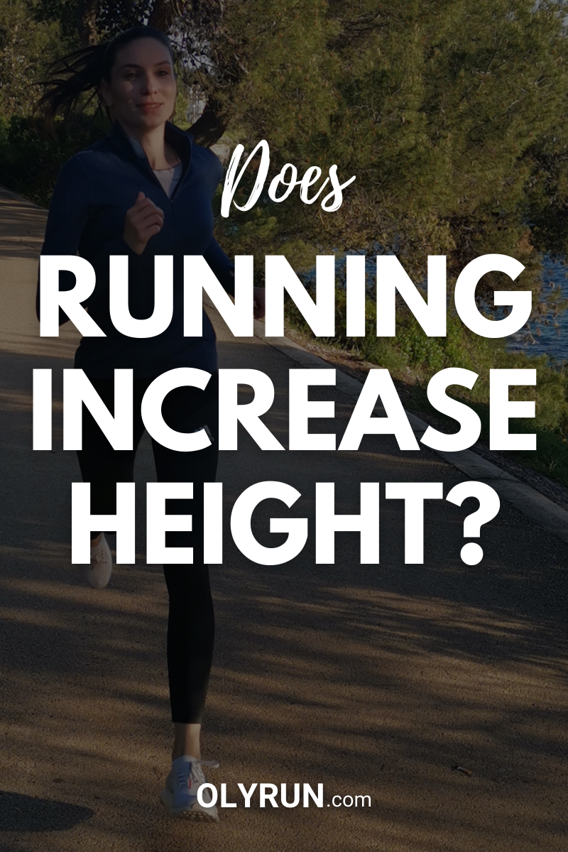 does running increase height