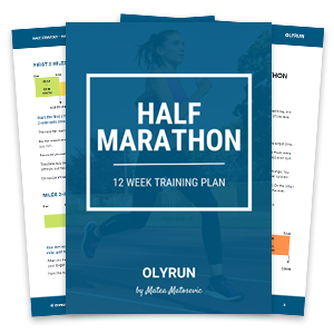 12 Week Half Marathon Training Plan 4 half marathon training plan - card