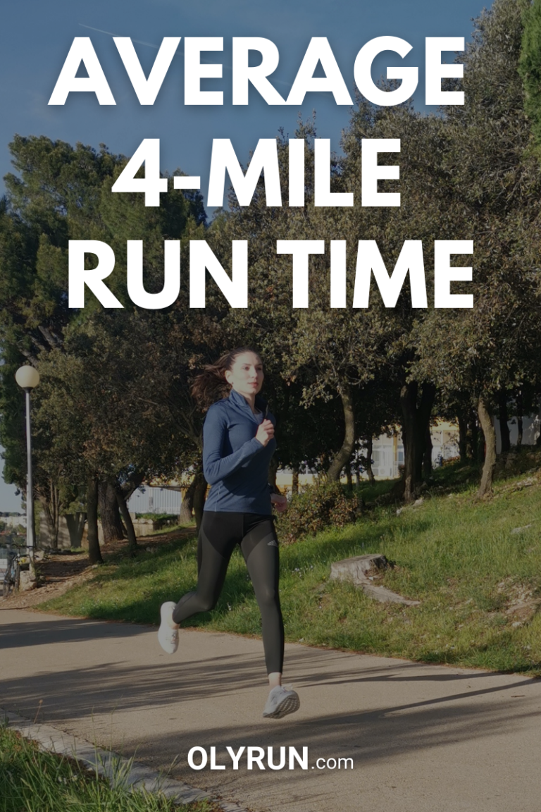 how long does it take to run 4 miles