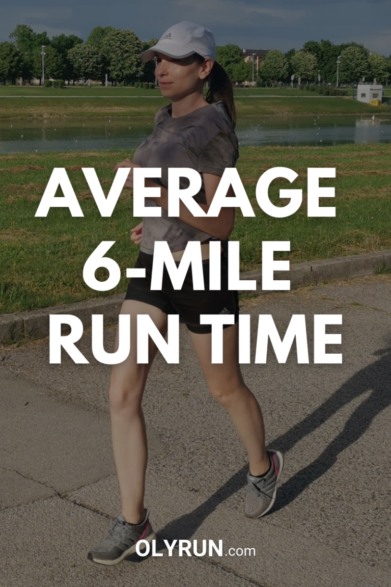 how long does it take to run 6 miles
