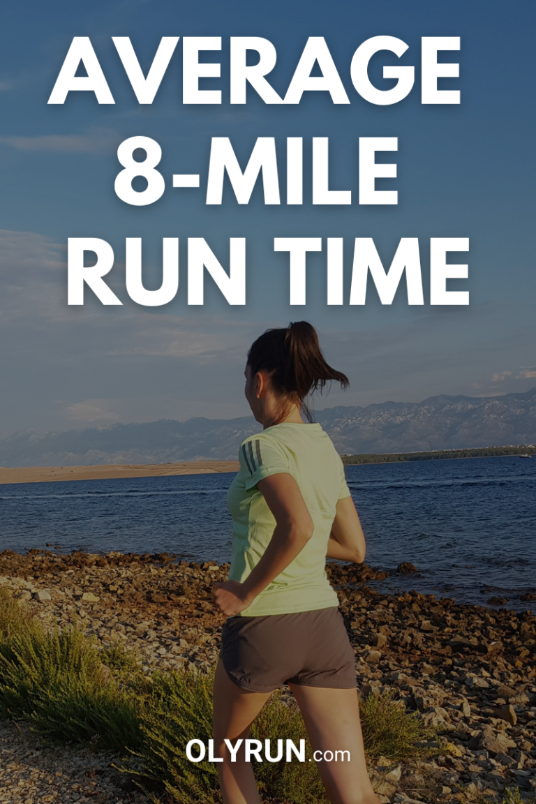 how long does it take to run 8 miles